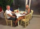 Nisyros: Dinner after walking in volcano